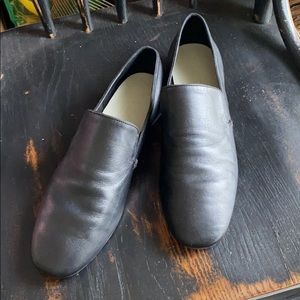Amazing black slip on loafers